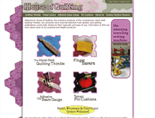 Tablet Screenshot of houseofquilting.com